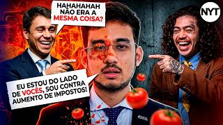 WHINDERSSON ZOA NIKOLAS E KIM KATAGUIRI SOFRE CRÍTICAS PESADAS APÓS AUMENTO DE IMPOSTOS