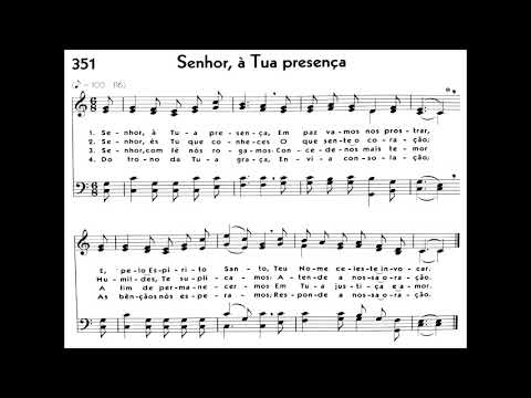 Hinário 5 CCB - Hino 351 - Senhor, à Tua presença - Strings - Teclado Yamaha PSR S670