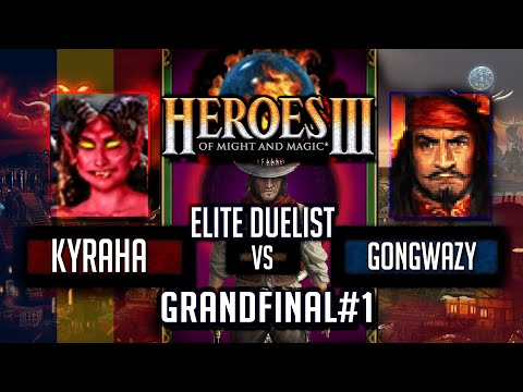 Герои 3 JO Duel Final 🏆 Kyraha vs Gongwazy ❖ Elite Duelist ❖ HotA game #1