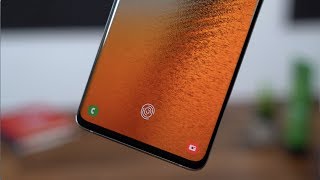 Samsung Galaxy S10 Ultrasonic Fingerprint Explained!