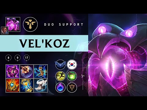 Vel'Koz Support vs Leona - KR Diamond Patch 25.23