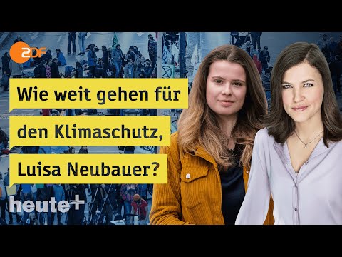 Rebellion for Future?  | Luisa Neubauer im heute+ Livestream