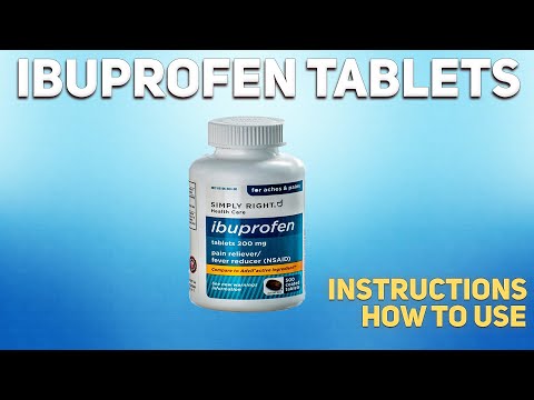 Ibuprofen tablets how to use: How and when to take it, Who can't take Ibuprofen