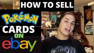 HOW TO SELL POKEMON CARDS ON EBAY! Intro to selling, listing, managed payments and more eBay topics