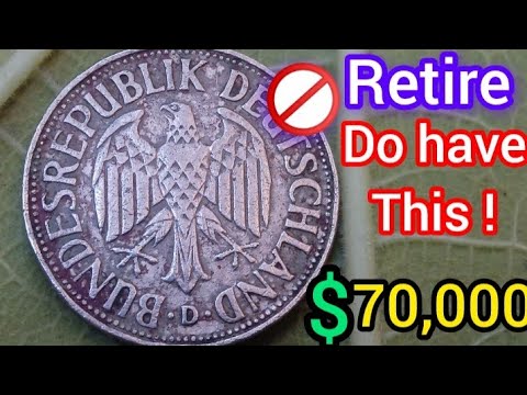 $70,000 |👉 MOST RARE ERROR COIN Deutsche Mark 1957 GERMANY !