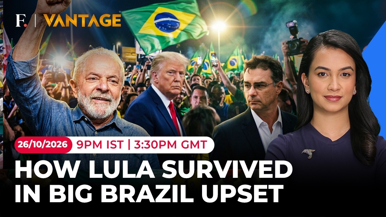 Bolsonaro Jr. Loses Brazil's Runoff Election to President Lula Da Silva, Setback for Trump | Vantage