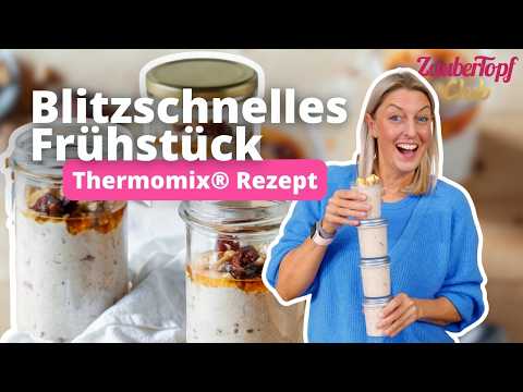 😍 Schnelles Meal Prep Frühstück: Bircher Müsli in 10 Min. | Thermomix® Rezept