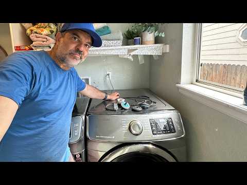 Samsung Dryer Very Noisy - Dryer Drum Rebuild Kit and New Felt Seal