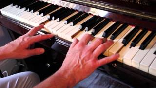 Jerry Lee Lewis style country piano tutorial with solo