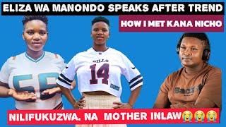 Download lagu  WIWATA ELIZA🤣 NILIFUKUZWA NA MOTHER INLAW 😭EMOTIONAL ELIZA WA MANONDO SPEAKS,HOW WE MET  KANA NICKO mp3
