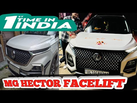 FIRST TIME IN INDIA MG HECTOR FACELIFT |MG HECTOR CHEAPEST MODIFICATION |MG HECTOR 2024