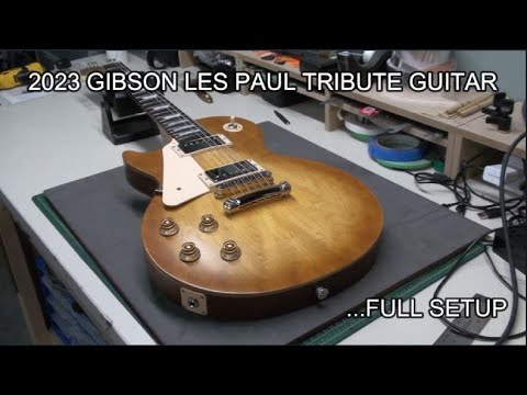 2023 Gibson Les Paul Tribute Guitar - Full Setup