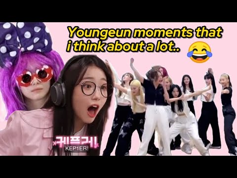 youngeun moments i think about a lot (Youngeun Funny Moments)