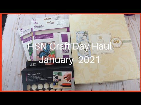 HSN Craft Day Haul - January 2021