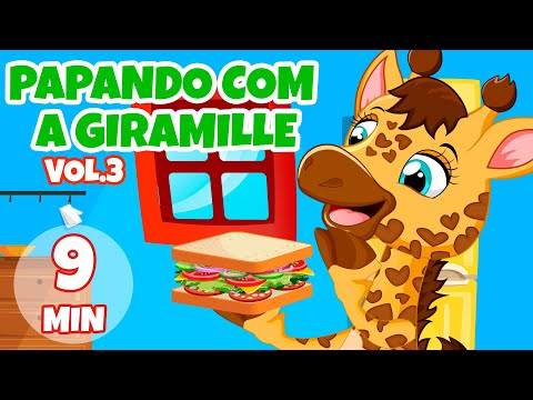 Papando com a Giramille Vol.3 - Giramille 9 min | Desenho Animado Musical