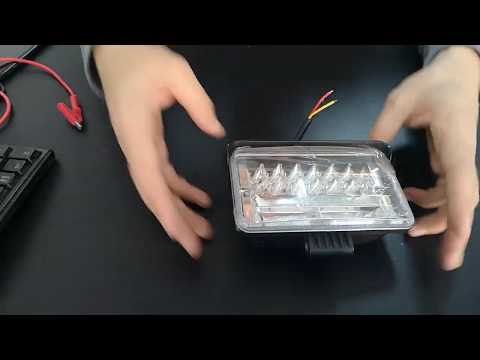 Proiector led Off Road,  2 faze, 54W, 108W, 144W, Suv, ATV, Tractor, Jeep lumina COMBO 60°/30°