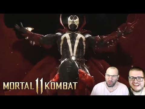 Spawn Official Gameplay Trailer Reaction - Mortal Kombat 11