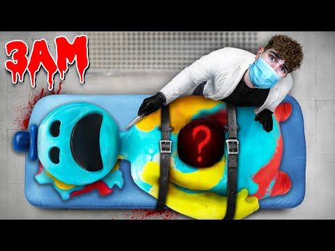 (WHAT’S INSIDE?) CUTTING OPEN REAL POPPY PLAYTIME CHAPTER 4 MONSTERS at 3 AM!!