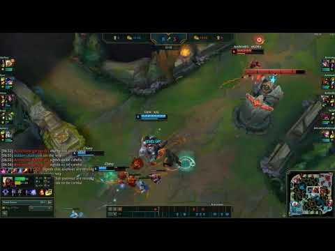 League of Legends Zed 1v3 killing Chovy LCK  MID LANER TURBO STAR