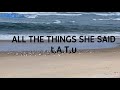 All The Things She Said T A T U Clean Lyrics LYRICAL A Music