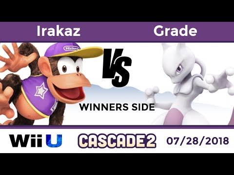 Cascade 2 Singles: Pools - Irakaz (Diddy Kong) vs Grade (Mewtwo)