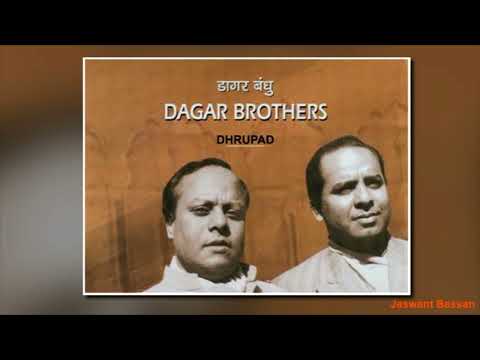 Raag Miyan Ki Malhar:Dagarvani (Dhrupad Gayaki)- Dagar Brothers Sr. Origine of Shastriy Sangeet.Excl