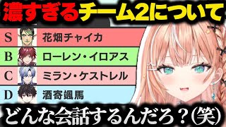 あまりにクセ強なチーム2のメンバーについて話す五十嵐梨花【にじさんじ/切り抜き/にじイカ祭り2025】