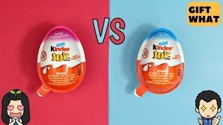 Kinder Joy Girl VS Kinder Joy Boy