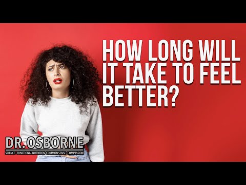 How long will it take to feel better after going gluten free?