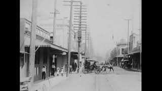 Panoramic View, King Street, Honolulu, Hawaiian Islands (1906) Edison