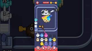 Pixel Flow — very hard level 1214 (panda in ice-cream)