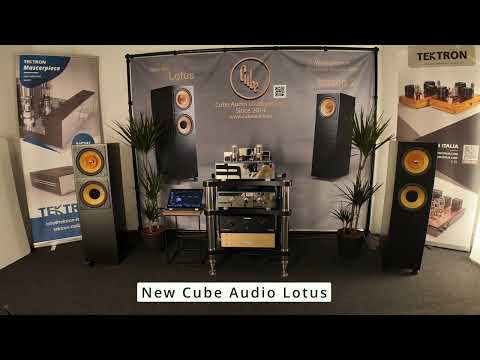 New Cube Audio Lotus Fullrange Loudspeakers at Munich Audio Show 2024