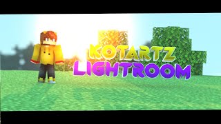 【6000人突破記念#1】KOTARTZ MC Lightroom V1【FREE DOWNLOAD】(Part 1)