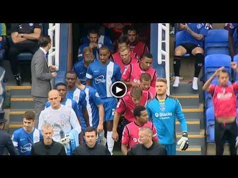 Oldham Athletic at Peterborough United 17th August 2013