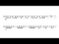 Snare Solo INTERACTIVE Sight Reading Practice For Drums PLAY ALONG EXERCISE