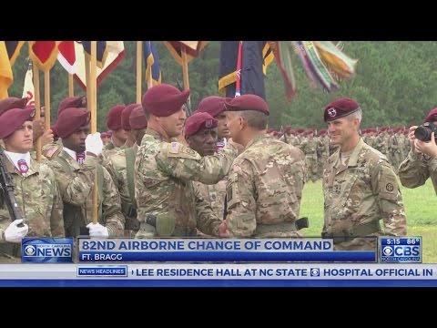 82nd Airborne change of command ceremony
