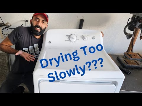 Fixing A GE Dryer That Is Drying Too Slowly!