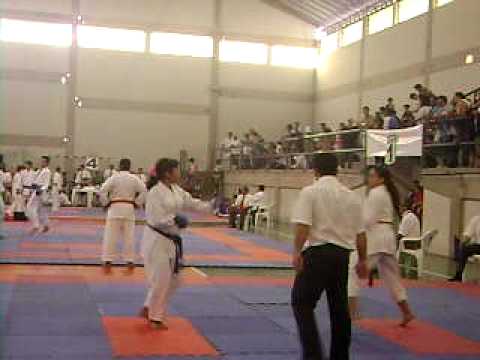 Luta.. na Copa de Karate do Tiete.