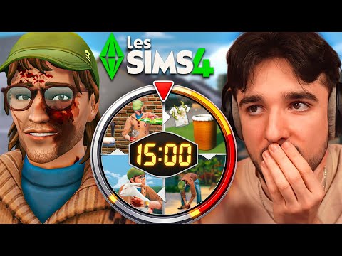 Devenir RICHE en 1h30 en changeant d'activité toutes les 15 min 😭 | Challenge Sims 4
