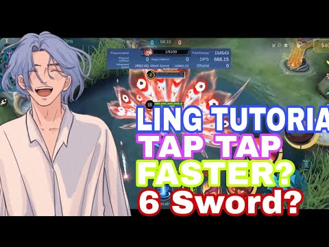How to use style ling tap tap ling tap tap tutorial  | By krish8an Ling #lingtutorial #mobilelegends