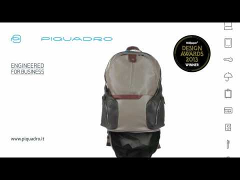 Piquadro, winner of the Wallpaper Design Awards 2013 with the Coleos backpack