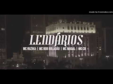 CYPHER LENDÁRIOS #1   MC Ruzika, MC Bob Boladão, MC Magal e MC CB Djay W
