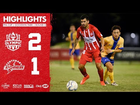 FFA Cup 2018 Preliminary Round 5 - Olympic FC vs Centenary Stormers Highlights