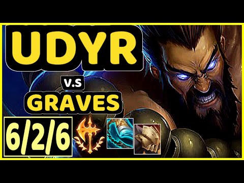 SELFMADE (UDYR) vs GRAVES - 6/2/6 KDA JUNGLE CHALLENGER GAMEPLAY - EUW