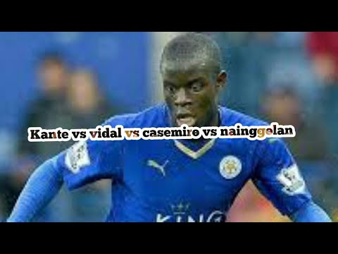 [Amazing Tackles][ Nainggolan vs Kante vs Vidal vs Casemiro] 2016/17