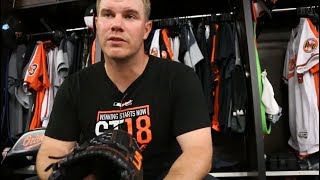 Locker Tour: Dylan Bundy Loves his Under Armour Glove