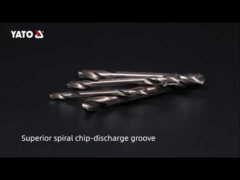 Сверло по металлу 2-стороннее YATO HSS 6 мм, длина 66/16 мм (YT-40019)