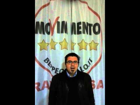 Zagarrio presentazione candidatura M5S politiche 2013