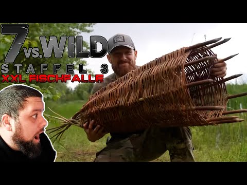 XXL FISCHFALLE für 7 vs Wild, Unendlich Fische für Fritz und Martin ? #7vswild #7vswild3