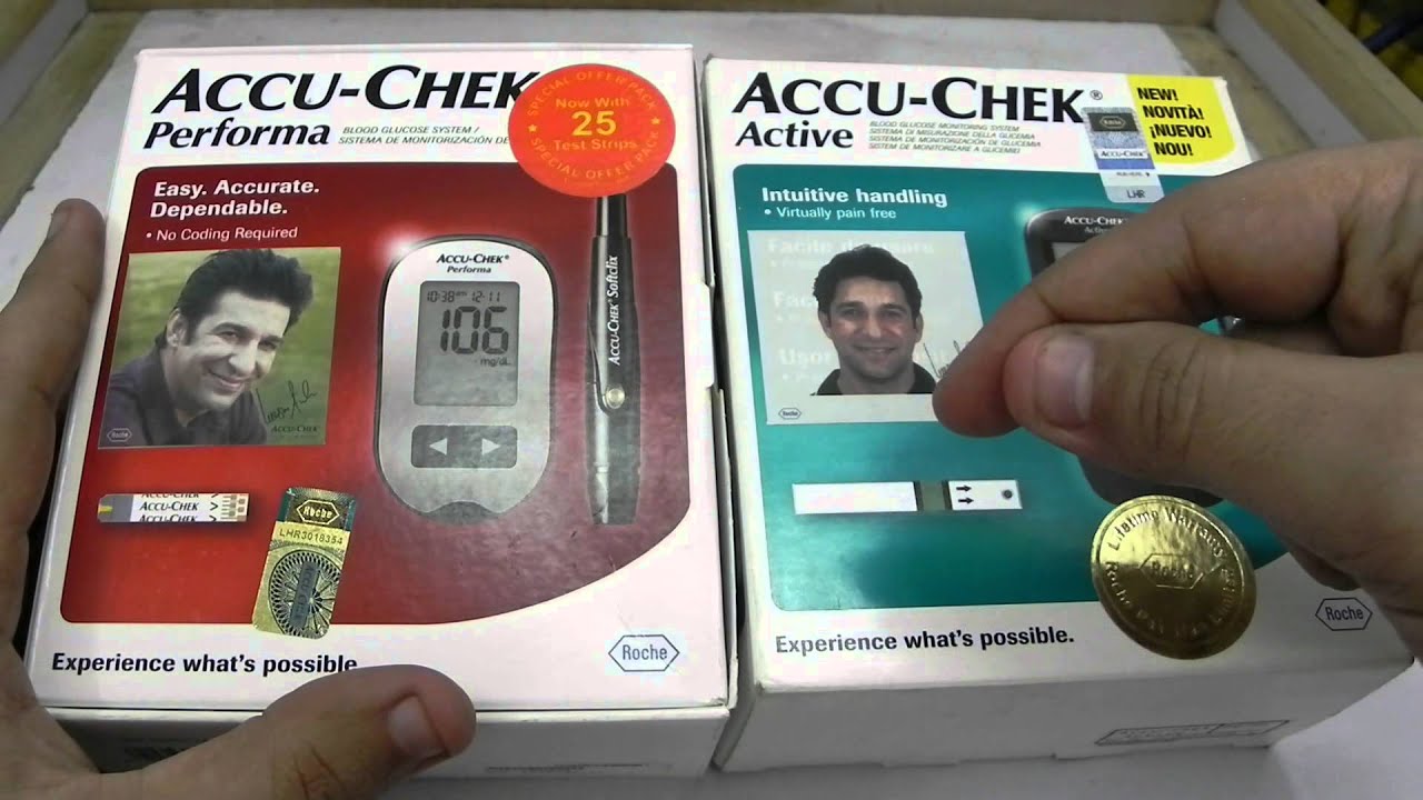 Accu-Check Performa vs Accu-Check Active